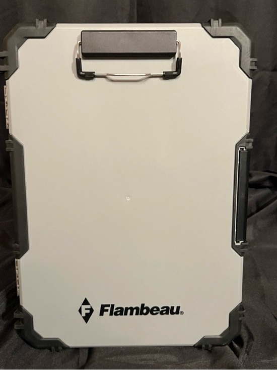 Flambeau Other - Flambeau Hardware Contractor Clipboard Model 6535TH Black and Grey